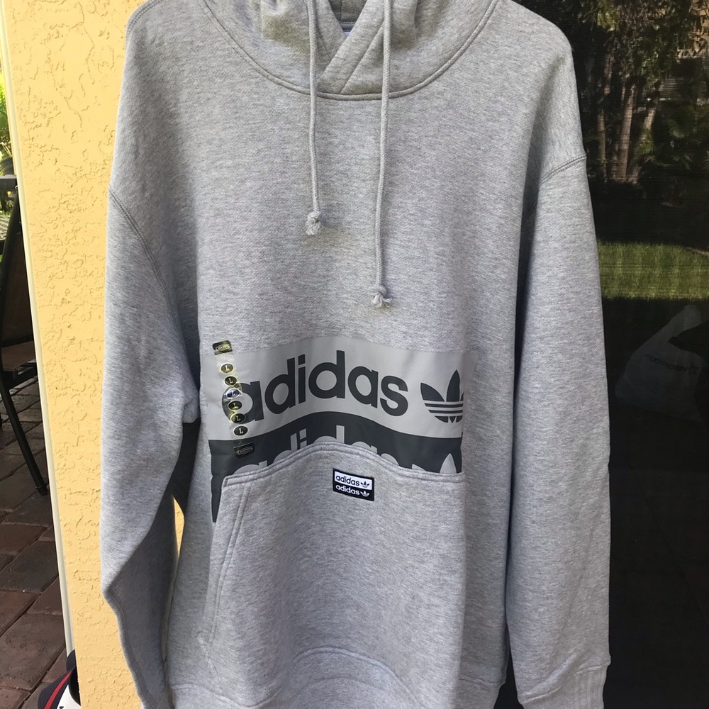 Adidas DRYV Grey Hoodie